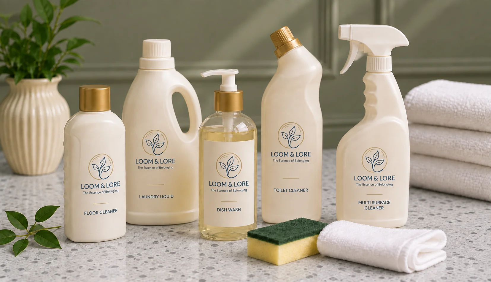 Housekeeping cleaning chemicals